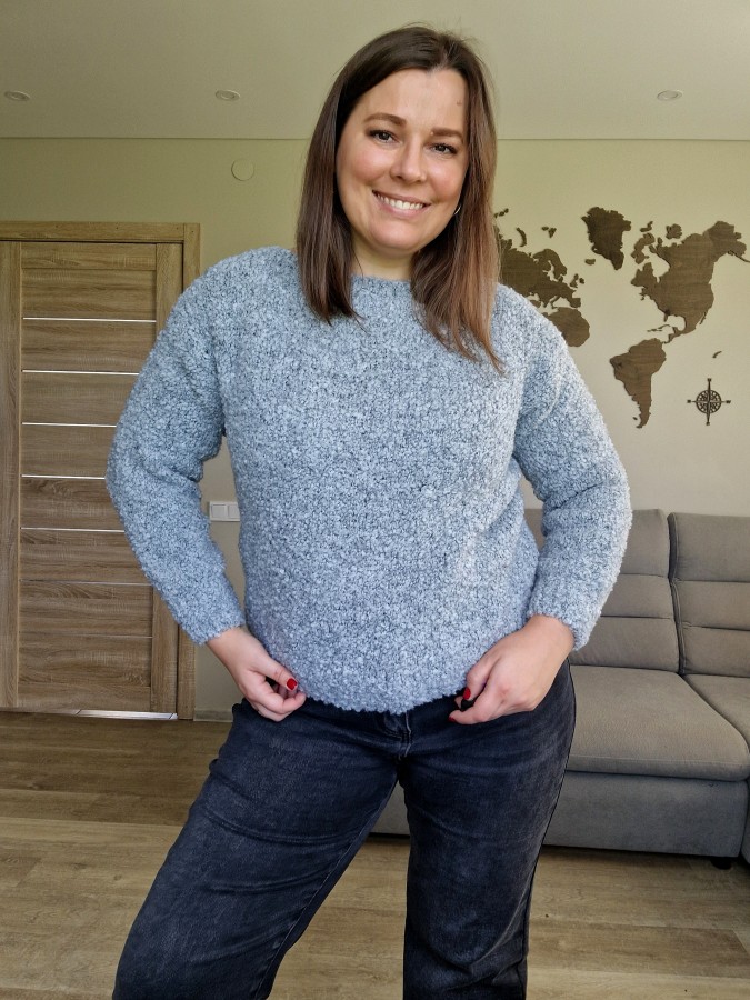 Jaukus "Teddy" megztinis (4 spalvos)