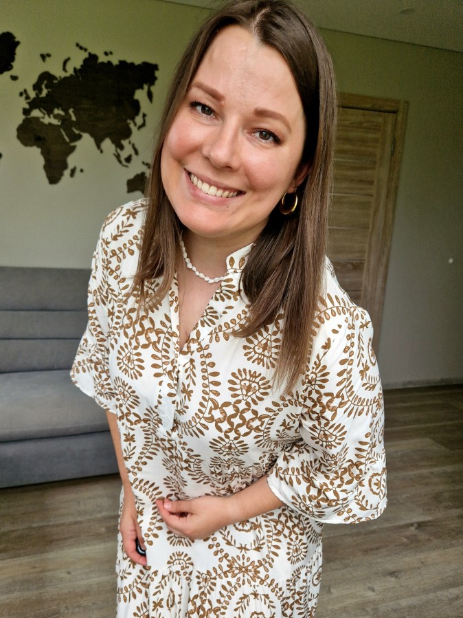 Ilga suknelė vasarai (4 spalvos)