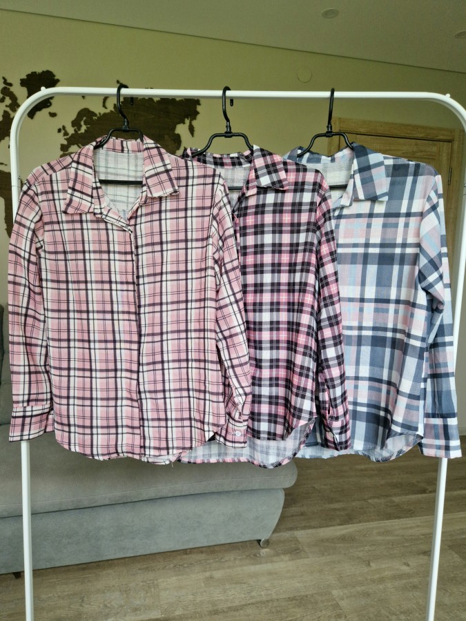 Medvilniniai marškiniai (3 spalvos)