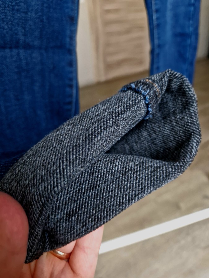 Pašiltinti Momfit džinsai (XS-XL dydžiai)