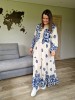 Boho stiliaus ilga suknelė (3 spalvos)