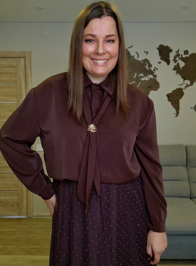 Dailūs marškiniai (2 spalvos)