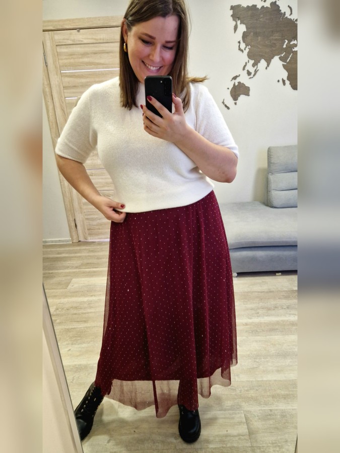 Dailus megztinis trumpomis rankovėmis (5 spalvos)