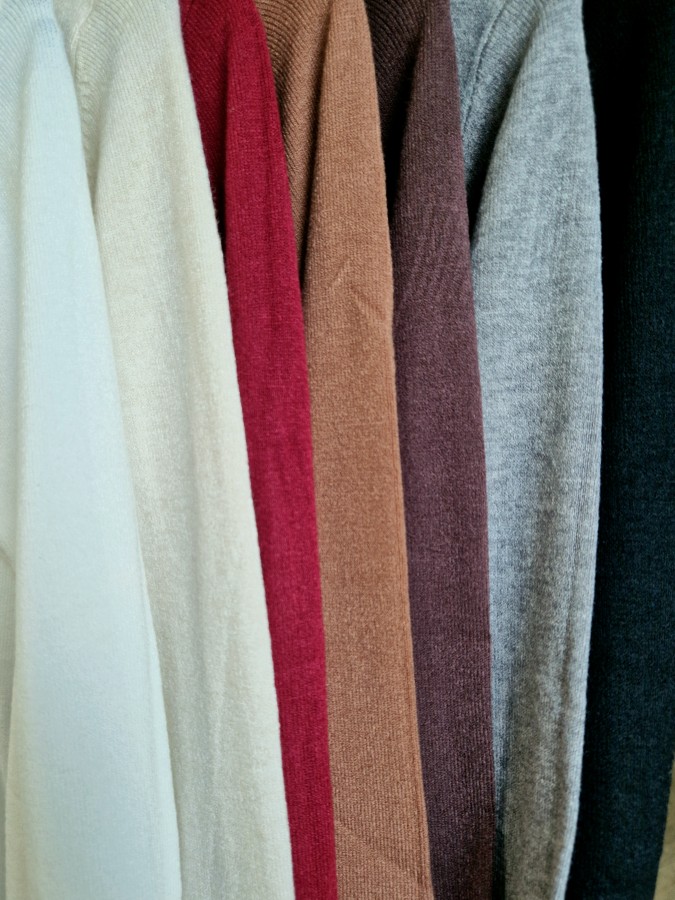 Klasikinė palaidinė paaukštintu kaklu (7 spalvos)