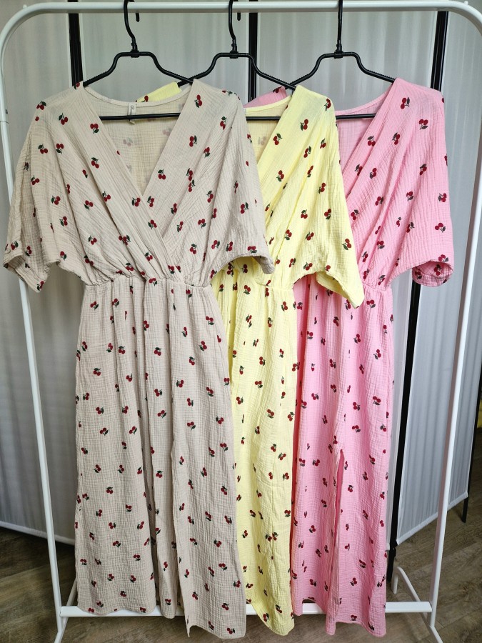 Muslino suknelė Cherry (3 spalvos)