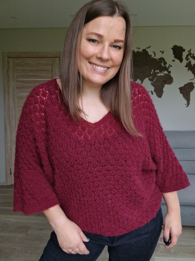 Oversize megztinis (3 spalvos)