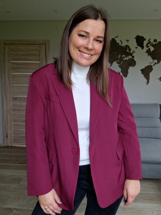 Oversize švarkas (2 spalvos)