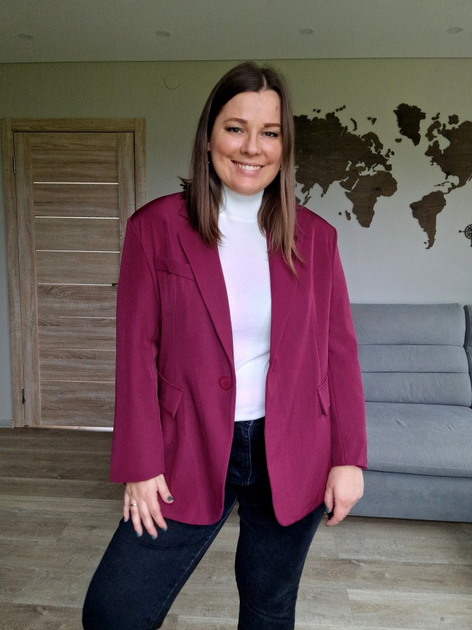 Oversize švarkas (2 spalvos)