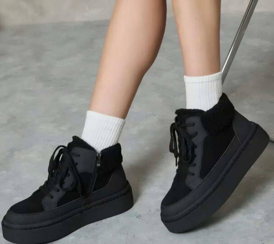 Šilti juodi aulinukai (36-41 dydžiai)